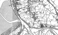 Old Map of Weston Village, 1897 - 1908