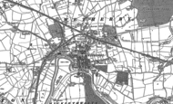 Old Map of Wetherby, 1891 - 1892