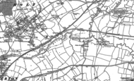 Old Map of Whaddon, 1899 - 1922