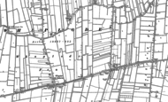 Old Map of Whaplode St Catherine, 1886 - 1887