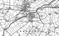 Old Map of Whatton-in-the-Vale, 1883 - 1899