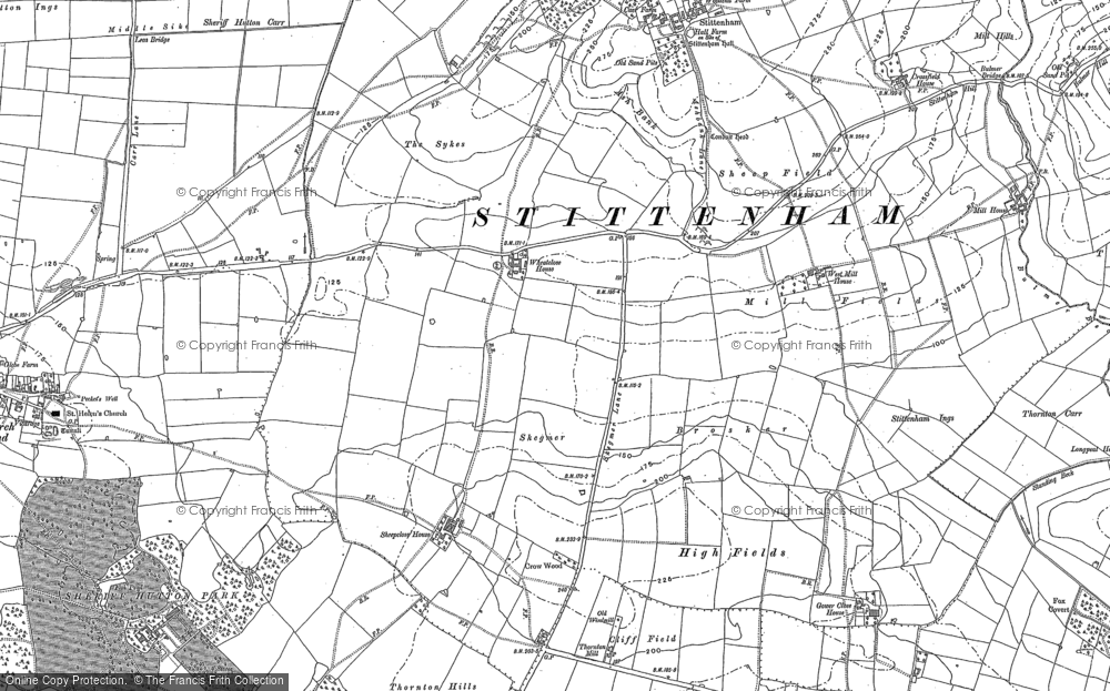 Old Map of Wheatclose, 1889 - 1891 in 1889
