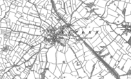 Old Map of Wheaton Aston, 1882 - 1900