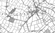 Old Map of Whelford, 1876 - 1910