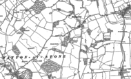 Old Map of Whempstead, 1897
