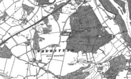 Old Map of Wherstead, 1881