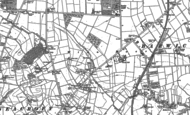 Old Map of Whinmoor, 1891 - 1892