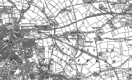 Old Map of Whipton, 1887 - 1888
