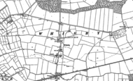 Old Map of Whisby, 1886 - 1904