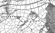 Old Map of Whiston, 1899