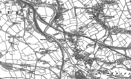OLD ORDNANCE SURVEY MAP LLANDAFF 1915 CARDIFF CANTON WINDWAY ROAD ROMILLY ROAD 