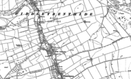 Old Map of White Lackington, 1887