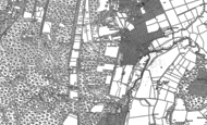 Old Map of Whiteley Village, 1895