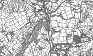 Old Map of Whitemoor, 1878 - 1897