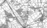 Old Map of Whitemore Heath, 1879