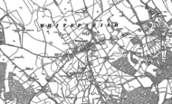 Old Map of Whiteparish, 1908