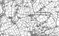 Old Map of Whitnage, 1903