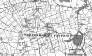 Old Map of Whitrigg, 1899