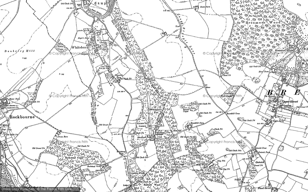 Old Map of Historic Map covering Outwick in 1895