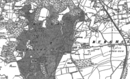 Old Map of Whitway, 1894 - 1909