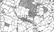 Old Map of Whitwell, 1897 - 1899