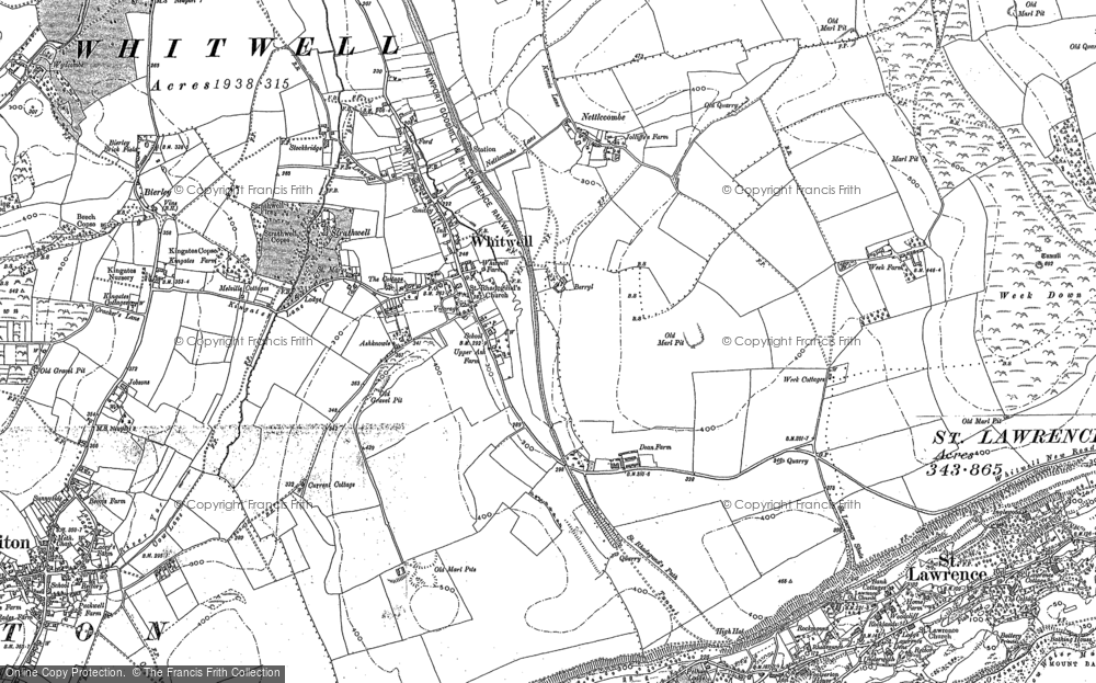 Old Map of Historic Map covering Bierley in 1906