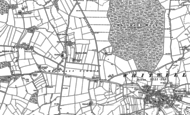 Old Map of Whitwell Common, 1897