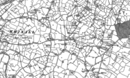 Old Map of Whixall, 1880 - 1899