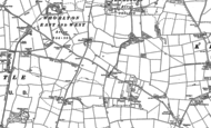 Old Map of Whorlton Grange, 1894 - 1895
