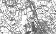Old Map of Whyteleafe, 1895