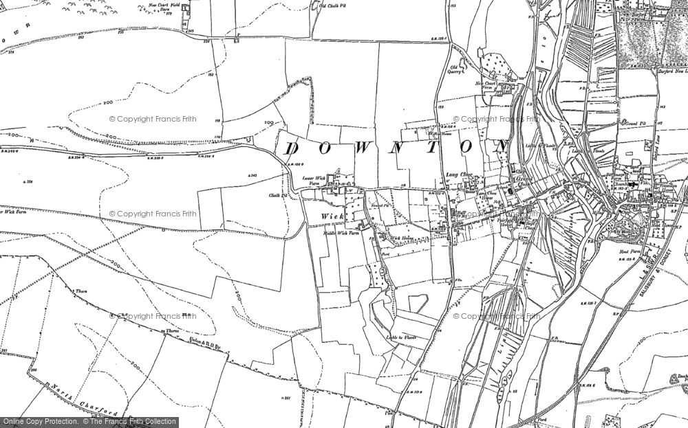 Old Map of Wick, 1895 - 1924 in 1895