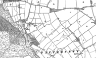 Old Map of Wicken Green Village, 1885