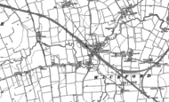 Old Map of Wickford, 1895