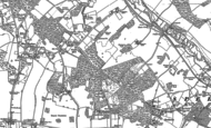 Old Map of Wickham Heath, 1898 - 1899