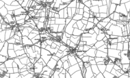 Old Map of Wickham Street, 1884