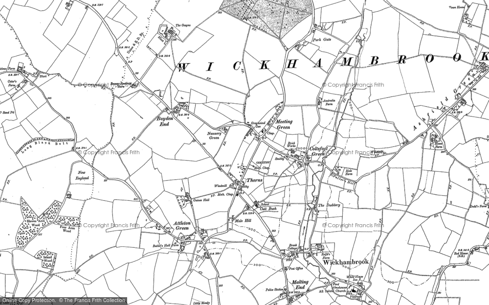 Wickhambrook, 1884