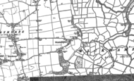 Old Map of Wickhampton, 1884