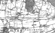 Old Map of Widley, 1895 - 1907