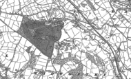 Old Map of Widworthy, 1887 - 1888