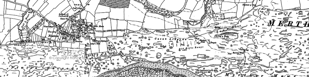 Old map of Wig Fach in 1897
