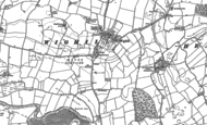 Old Map of Wighill, 1891