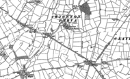 Old Map of Wigston Parva, 1901 - 1902