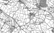 Old Map of Wilcott, 1881