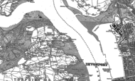 Old Map of Wilcove, 1883 - 1905