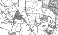 Old Map of Wildhern, 1894 - 1909