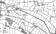 Old Map of Wilfholme, 1890