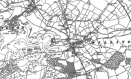 Old Map of Willingdon, 1898 - 1908