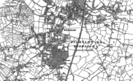 Old Map of Wilmslow, 1897