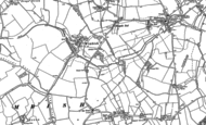 Old Map of Wimbish, 1896