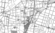 Old Map of Wimblington, 1886
